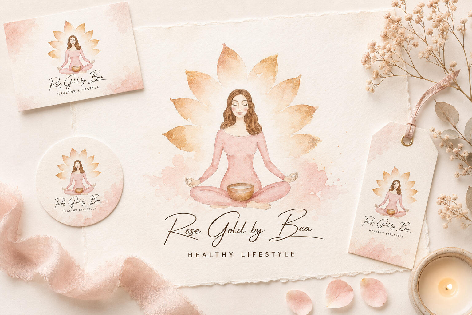 "Rose Gold" - Logo Design